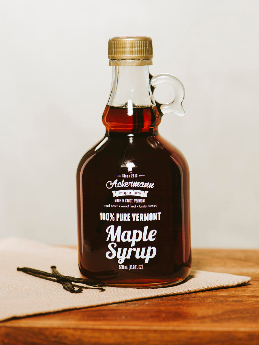Vanilla Infused Maple Syrup Ackermann Maple Farm