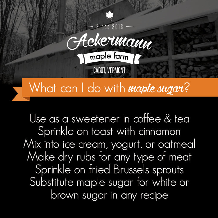 2.8 oz Pure Maple Sugar